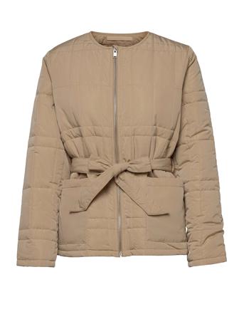 Slfplastic Change Quilt Spring Jacket B Beige Selected Femme