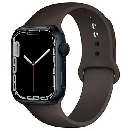 Silikonarmband för Apple Watch-remmar 49mm 40mm 44 mm 45mm 46mm 42mm 41mm 38mm sportarmband iWatch serie 10 9 8 3 SE ultra 2