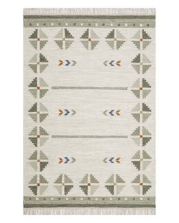 Ullmatta Röllakan Avesta Grön - 160x230 cm - KM Carpets