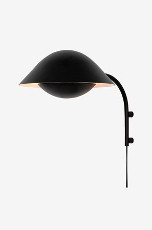 Nordlux - Vegglampe Freya - Svart - Vegglamper - Fra Homeroom