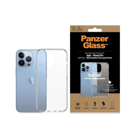 PanzerGlass ClearCase iPhone 13 Pro - Transparent
