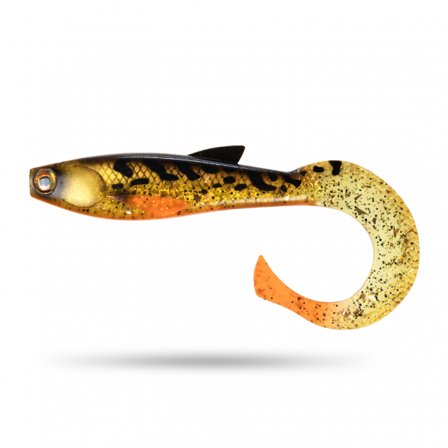 Scout Shad Curly 30cm - Leopard Burbout UV
