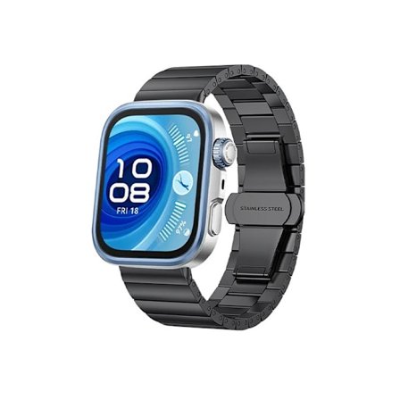 Kompatibel med Huawei FIT4 Pro Bambu Stålarmband, Huawei WATCH FIT4 Metallarmband - Elegant och Justerbart