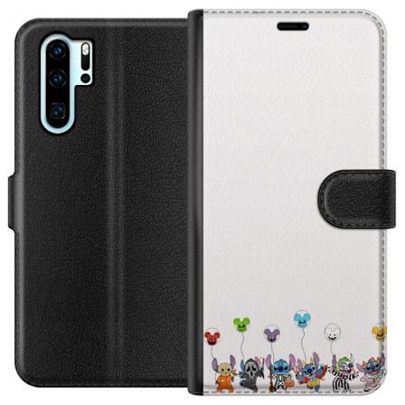 Huawei P30 Pro Lompakkokotelo Stitch Puku