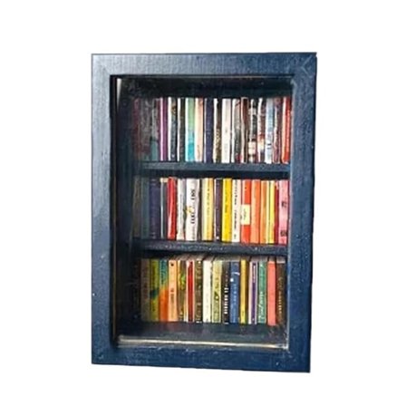 [NT] Tasku ahdistus Poista kirjahylly helpotus Stressi Mielenkiintoinen kirjahylly koriste taloon Kirjahyllyt