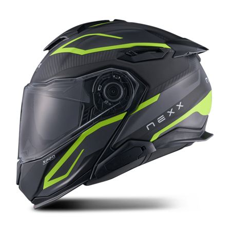 Hybridní Helma Nexx X.Lifetour Pro Mile MT Matná Neonová Šedá L