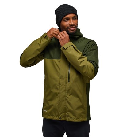 Haglöfs Lark GTX Jacket Men Olive Green/Seaweed Green - Miehet - S