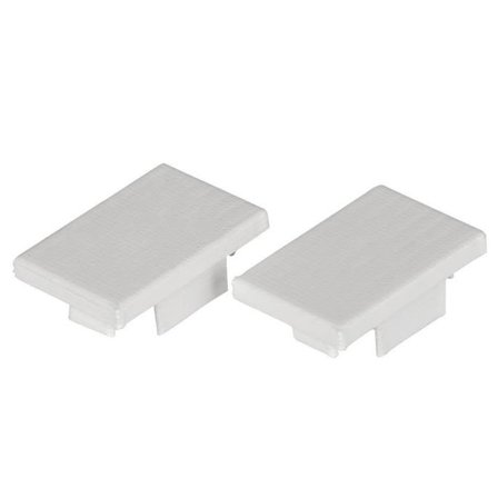 Hide-a-Lite Art Low Gavl 2-pakning Aluminium, Belysning