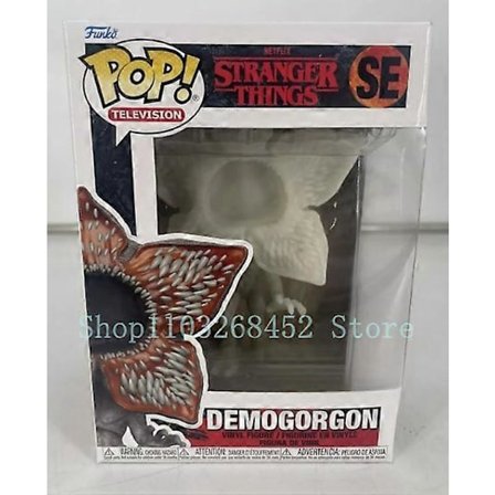 2025 Nyhet FUNKO POP!!! Mike #423 #428 Demogorgon SE Max #806 Actionfigur PVC Modell Samlarleksaker för Barn Presenter