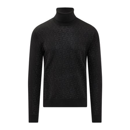 Emporio Armani Turtlenecks Sort, Herre Rullekraver