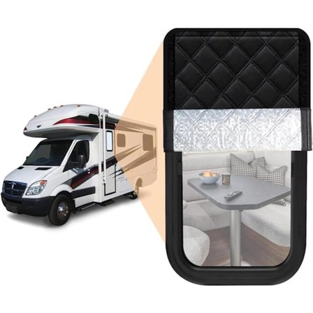 Kompatibel med presenning, RV markise, foldbar solskærm, privatliv, rejsetrailer, camping sideskærm, solskærm, vinduesafdækning til autocamper, 