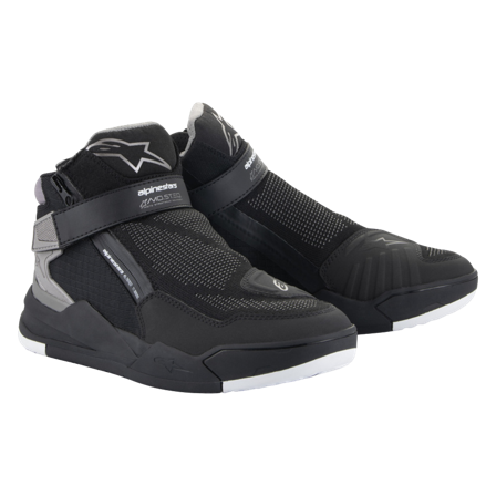 Scarpe Moto Alpinestars Speedflight Street Nero/Metallo Canna di Fucile 47