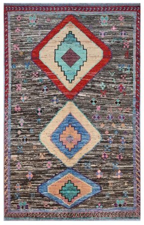 Small Moroccan Berber - Afghanistan 115X188 Wool, Rug