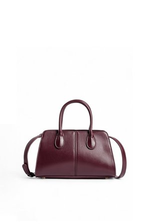 NA-KD - Firkantet håndveske - Vesker - Burgundy - One Size