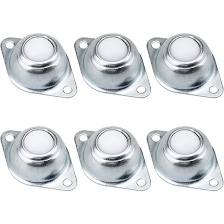 Talvipromootio, 6 kappaleen pallosiirtoyksikköä, huonekalupyörät pohjalaipan kiinnitysrei'illä, sinkitty rautavaihdelaakeri nylonkuulilla