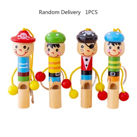 Trefløytepinne Gaver Mini Tegneserieleker Morsomme Barneleker
