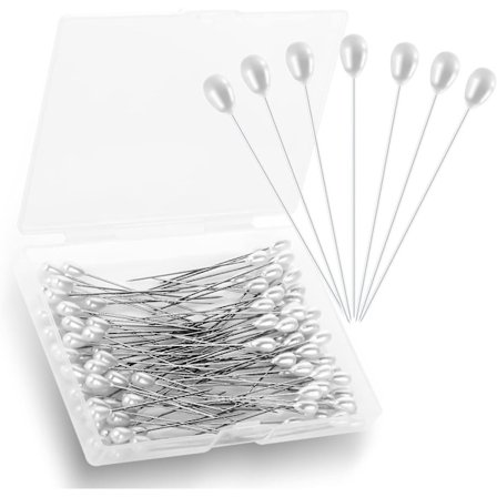 100 stk Tåreformet Rett Sytråd med Eske for Håndverk, Je,ZQKLA