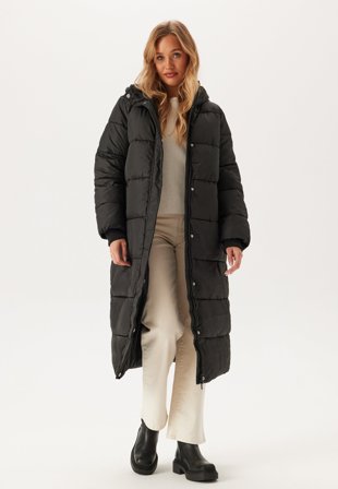 Pieces-Pcmaddie Long Puffer Jacket-S