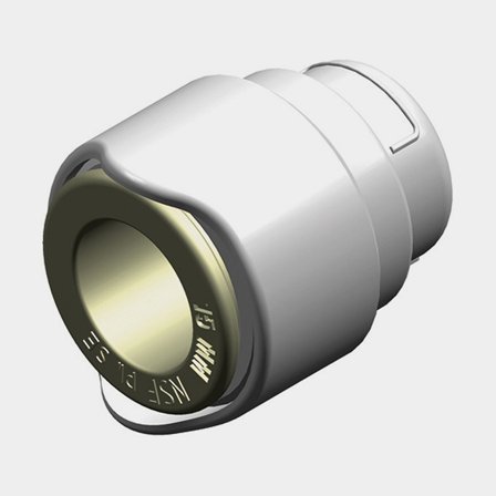 Zaślepka Whale Quick Connect 15 mm (WS15) (wewnętrzna), biała, 100-sztuk - Jachtowa