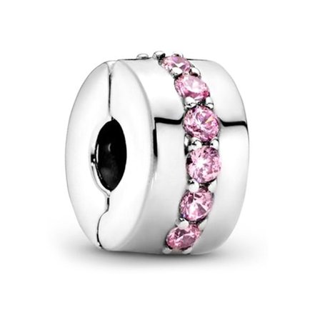2025 925 Sterling Sølv Spacer Bead Anheng, Clip-on Anheng for Kvinner, Kompatibel med Pandora Armbånd (Inkluderer En Spacer Bead) Sjøstjerneklips