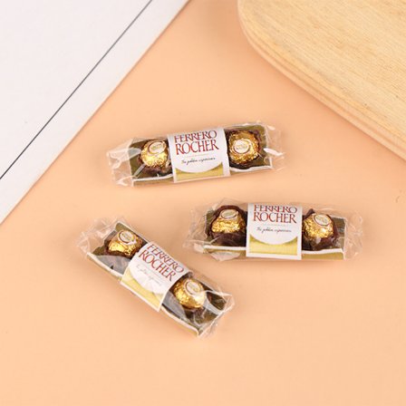 1st Dollhouse Simulation Mini Choklad Dollhouse Decor Prete