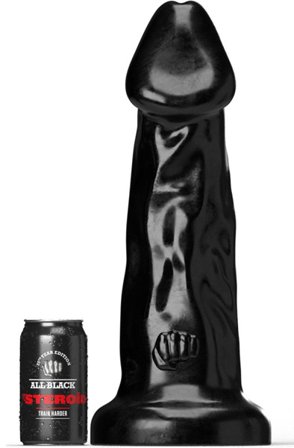 All Black Steroïd Olympus 42 cm XXL dildo - Blushme.se