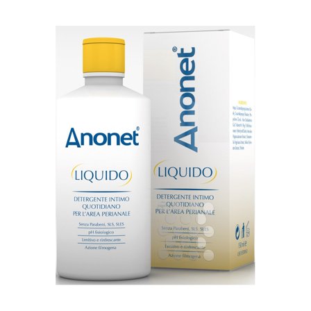Anonet Liquido 200ml - Detergente Delicato per Igiene Intima