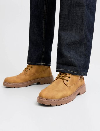 Jack & Jones Jfwainsworth Pu Boot - Beige - 46