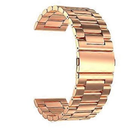 18mm Klockarmband Stålspänne Rem För Klocka Armband Ersättning Klockarmband (roséguld)