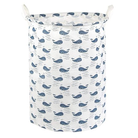 Badeværelsesopbevaring Vasketøjstaske, Badeværelsesaffaldsbeholder, Foldsammenliggelig Vasketøjskurv