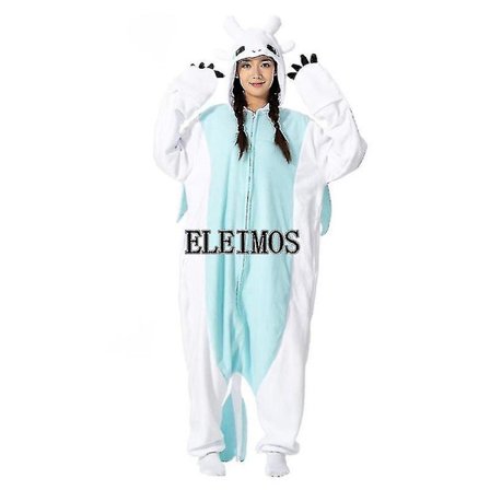 Sarjakuva Hampaaton Onesie Pyjama Aikuisille Naisille Miehille Eläin Pyjama Kotivaatteet Halloween Cosplay Juhlapuvut