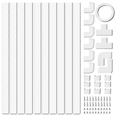 4M Sähkökaapelikouru, kaapelin piilottaja seinälle yhdelle johdolle, maalattava PVC-kaapelikotelo, kaapelikouru