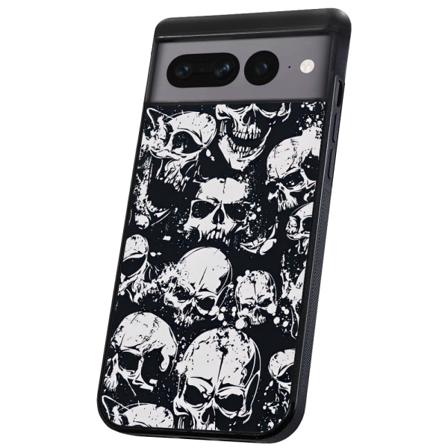 Google Pixel 8A - Cover/Mobilcover Skulls