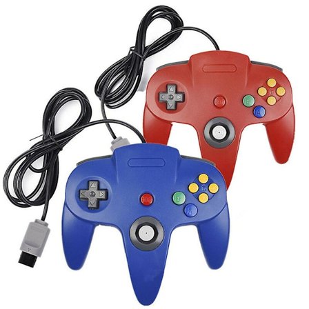 N64 Controller Game Remote Joystick Gamepad Game System Håndtag Til Nintendo