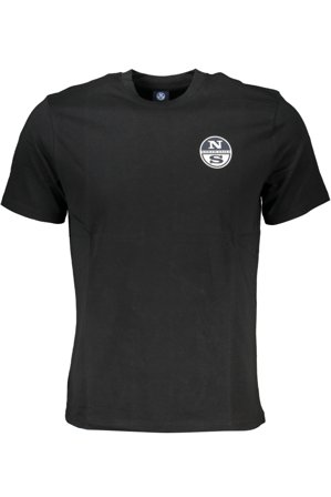 North Sails T-shirt Maniche Corte Uomo Nero