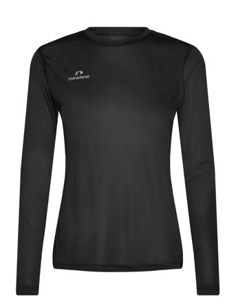 Nwlbeat T-Shirt L/S W Black Newline