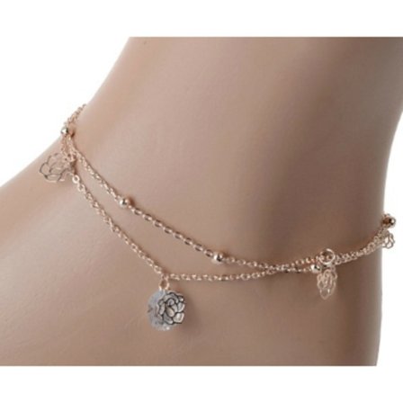 Guld Armbånd, Kæde Fod Smykker