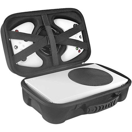 Reiseveske for Xbox Series S-konsoll, oppbevaringsveske for Xbox Series S-spillkonsoll, kontroller