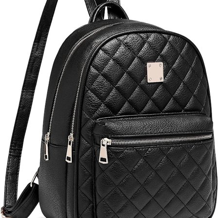 Kvinders læder daypack lille elegant rygsæk fashionable casual rygsæk