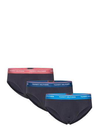 3P Wb Brief Underbukser Y-front Briefs Navy Tommy Hilfiger