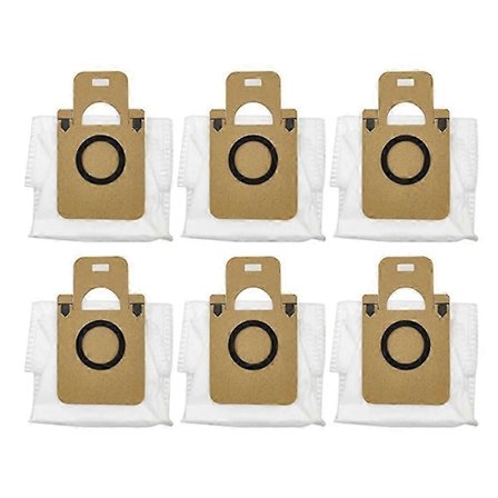 6 stk. støvsugerpose tilbehør til Xiaomi Dreame Bot D10 Plus RLS3D robot