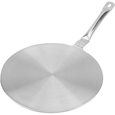 Rostfri induktionskokplatta värmeledningsplatta (silver, 24 cm) 1 st