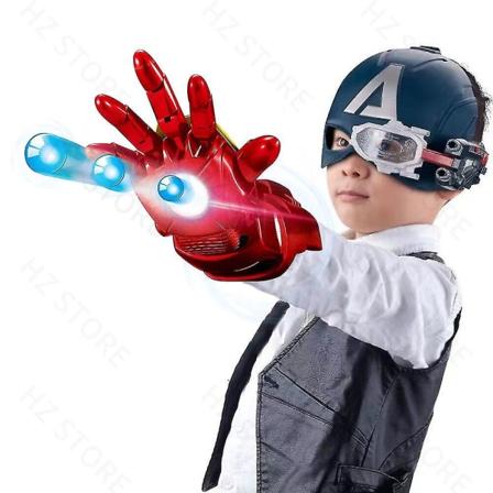 Iron Man Electronic Launcher Gel Blaster Splatter Ball Gun 1:1 Infinity Gauntlet Arm Cosplay Toys fo