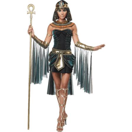 Kvinnors Egyptiska Gudinna Cleopatra Halloween Klänning Large