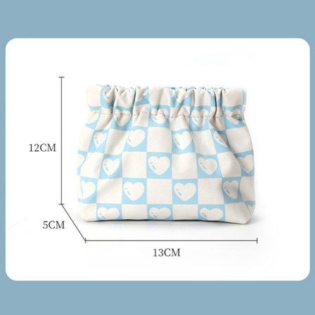 Ins Cosmetics Coin Wire Holder Pouch Bag Portable Earphone Card