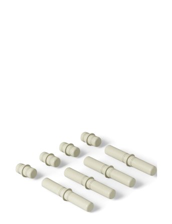 8 X Connector Pegs Green MODU