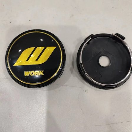4 stk. 60 mm VS W Arbejdshjul Center Nav Kapsler Logo Emblem Badge Bil Styling Fælge Dækning