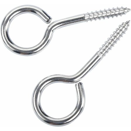 M5 65 Silmäpulttiruuvi Rengas 304 Ruostumaton Teräs Pyöreä Lampaan Silmäruuvi Itsekierteittävä Silmäpultti Rengas Lukituskiinnikkeellä Ovi Lukko Solki