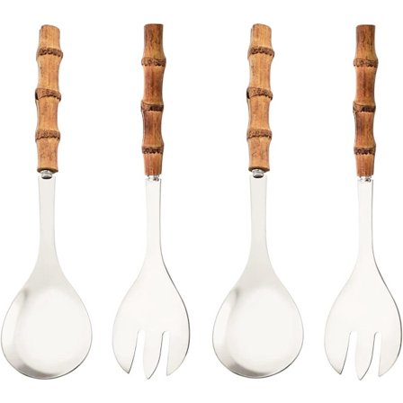 Bestiksæt - inklusive ske & gaffel - lavet af 304 rustfrit stål