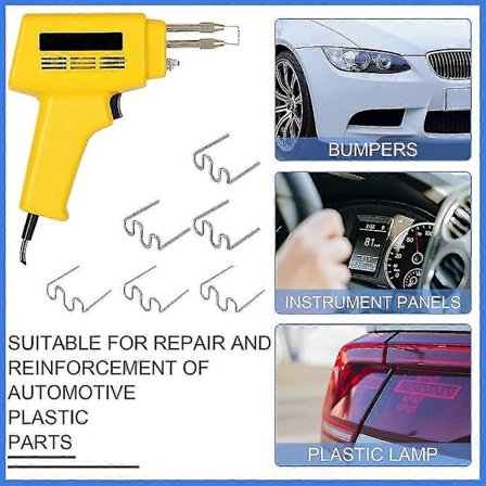 1000 stk. Plast Svejsereparation Bølgebeslag Til Svejsningsværktøjssæt